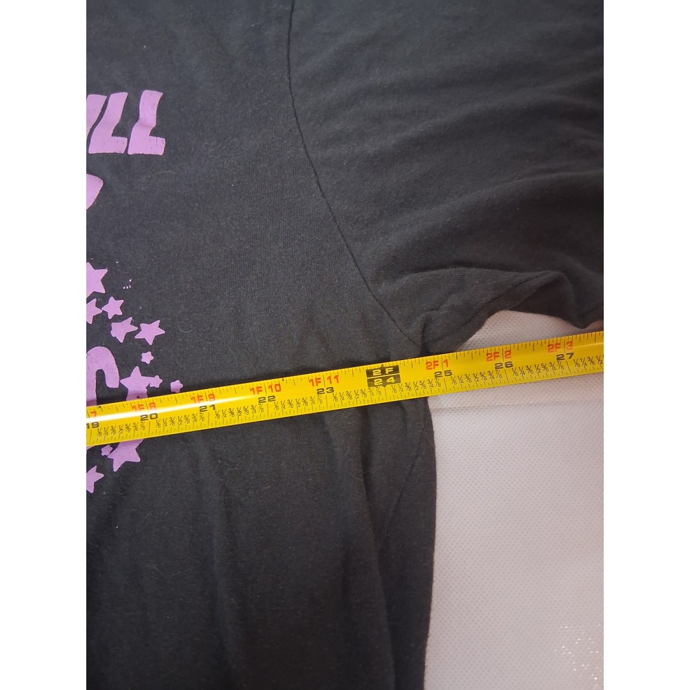 Olivia Rodrigo GUTS World Tour T-Shirt XXL Black Purple Spill Ur Guts Live Tee - Picture 6 of 7